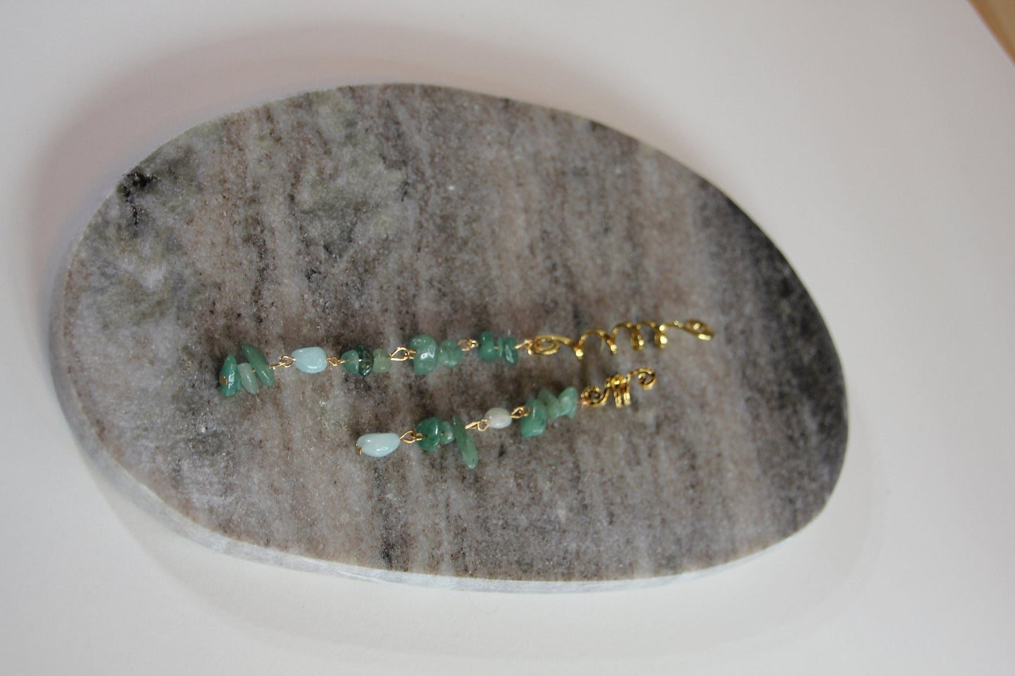 2er Set Dreadschmuck mit Aventurin - Flow of Passion