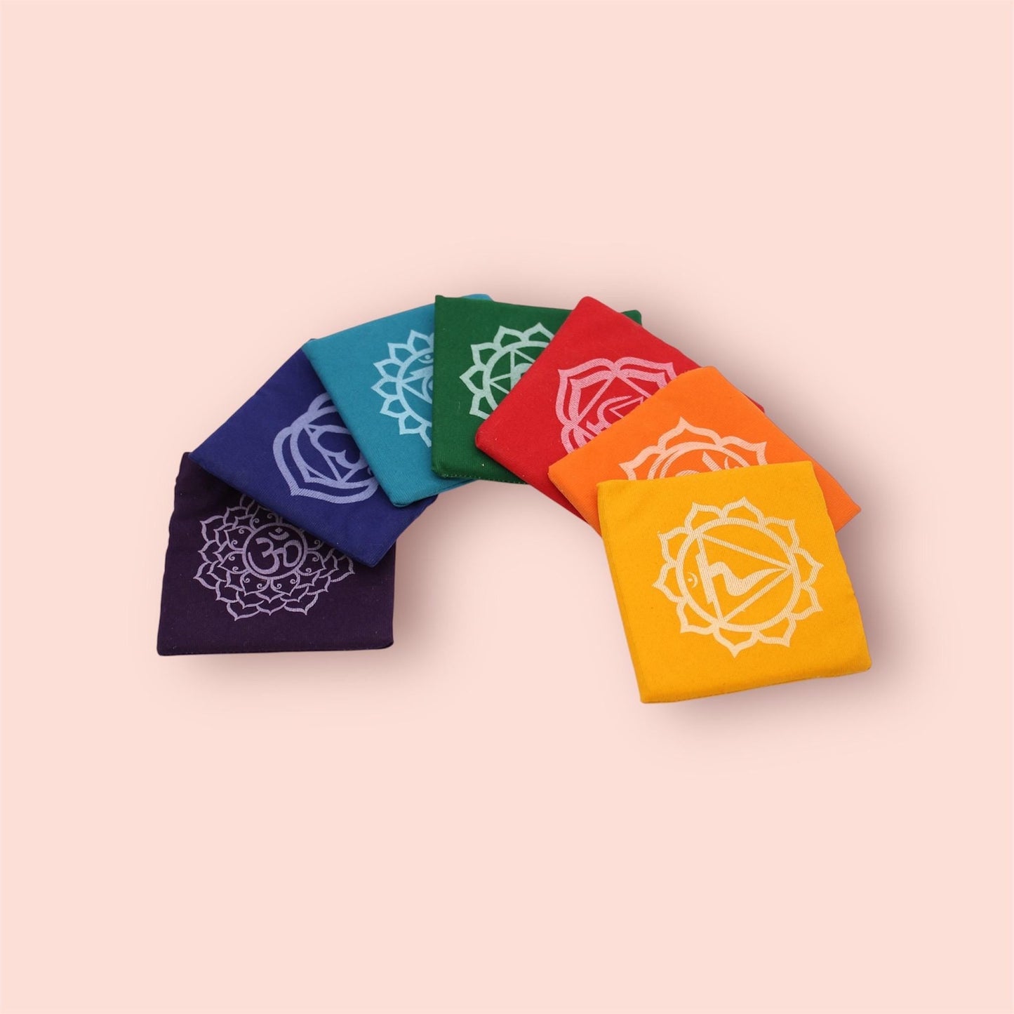7 - teiliges Klangschalen Geschenkset, Chakren - Flow of PassionKlangschalen