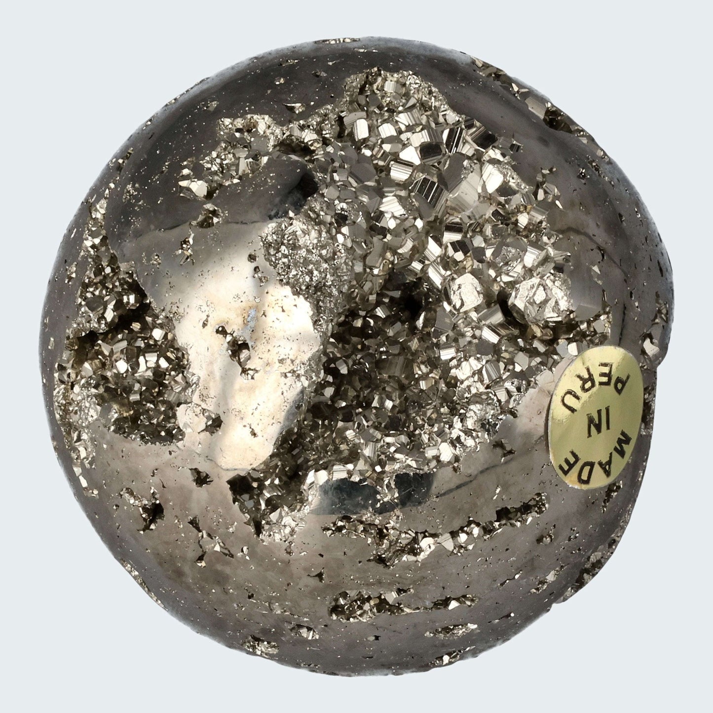 Pyrit-Druzy-Kugeln-aus-Hu-nuco-Peru-_1 - Flow of Passion