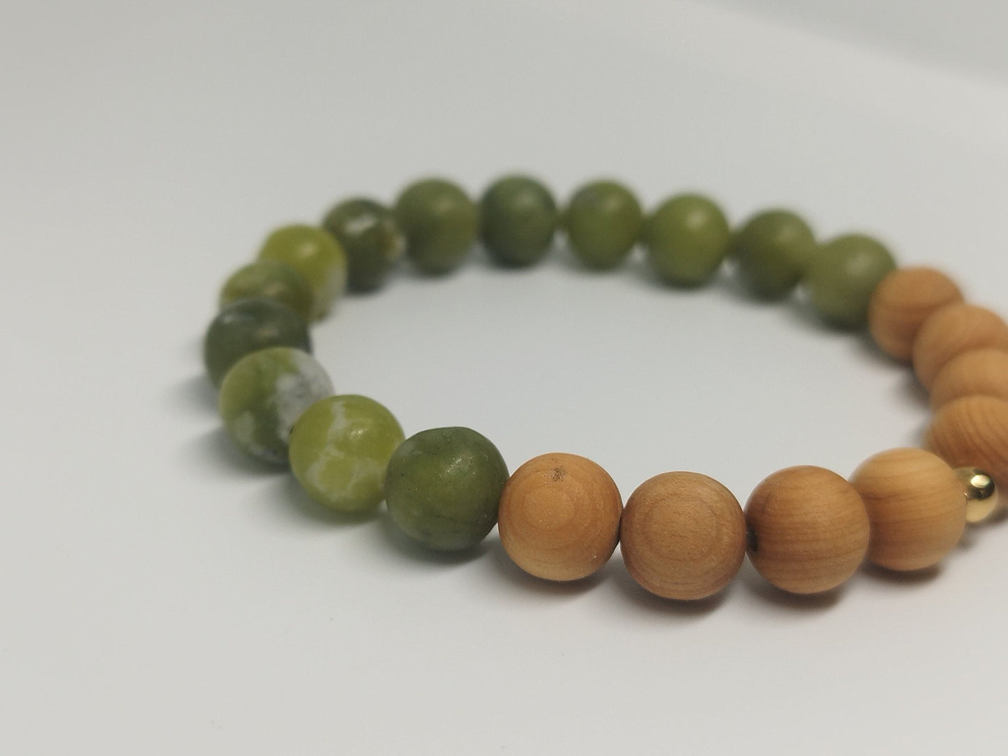 Aromaarmband Jade & Thuja / Diffuser - Flow of Passion