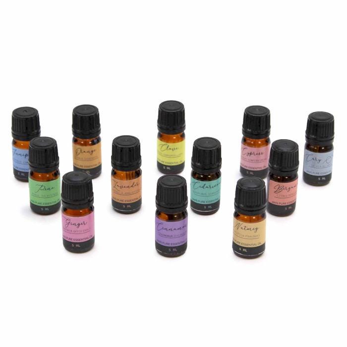 Autumn - Aromatherapie Set - enthält 12x 5ml herbstliche Öle - Flow of Passion
