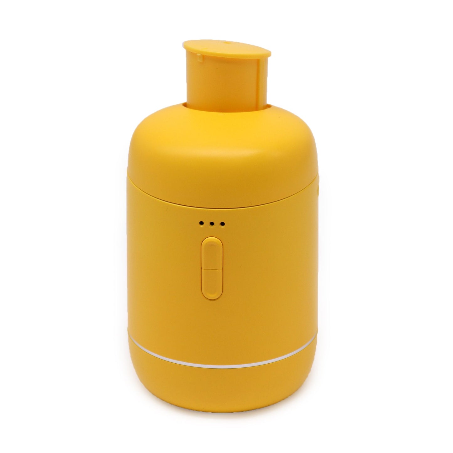 Gelber, wasserloser Diffuser für ätherische Öle mit USB-Aufladung.