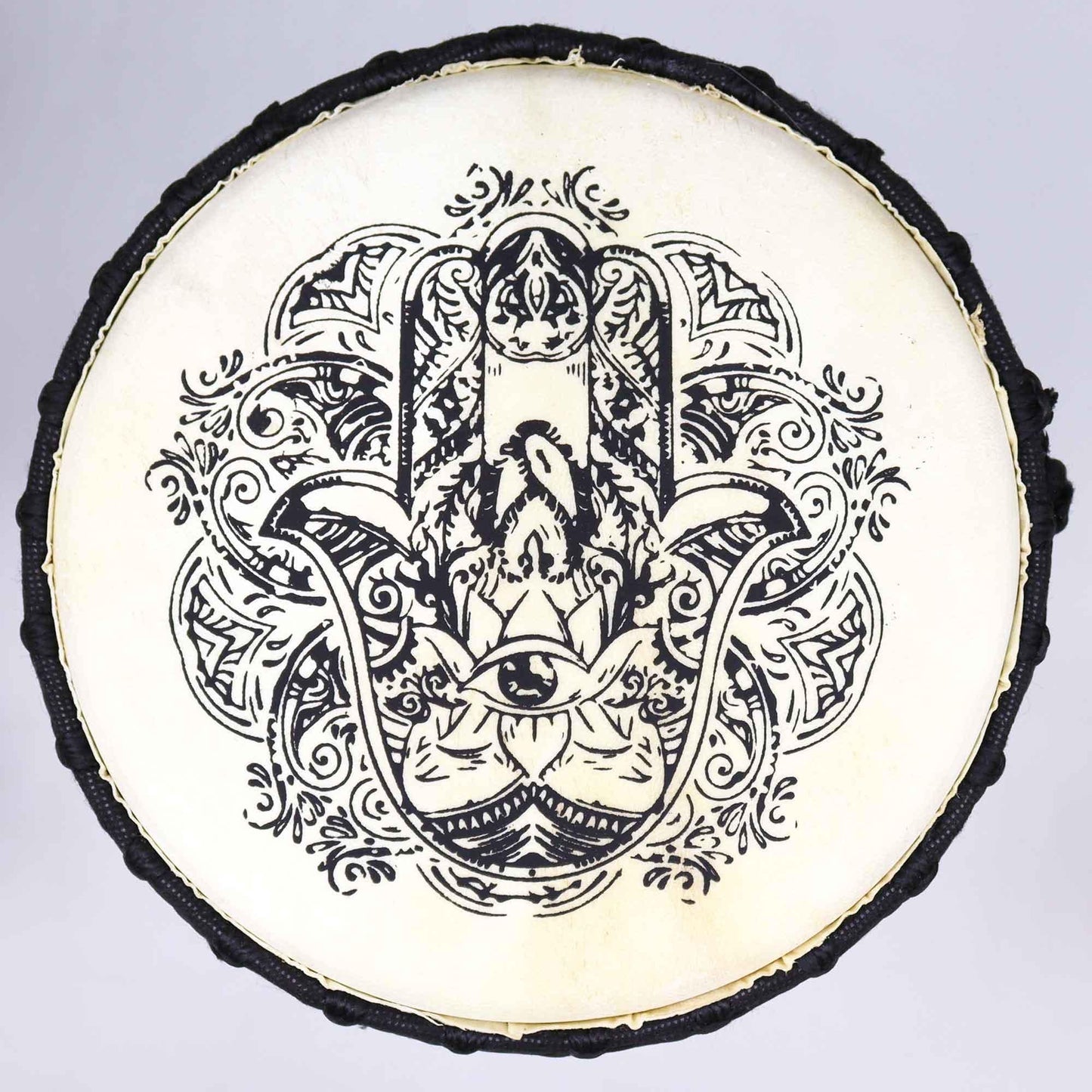 Djembe aus Suar - Holz und Ziegenhaut 50cm - Flow of Passion