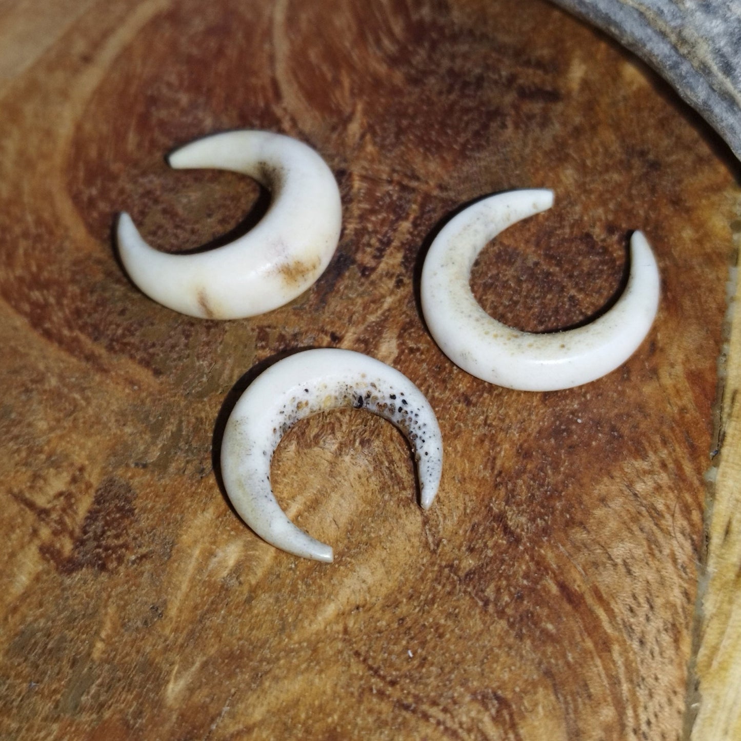 Handgeschnitzte Septumpiercings aus Hirschgeweih - Flow of Passion