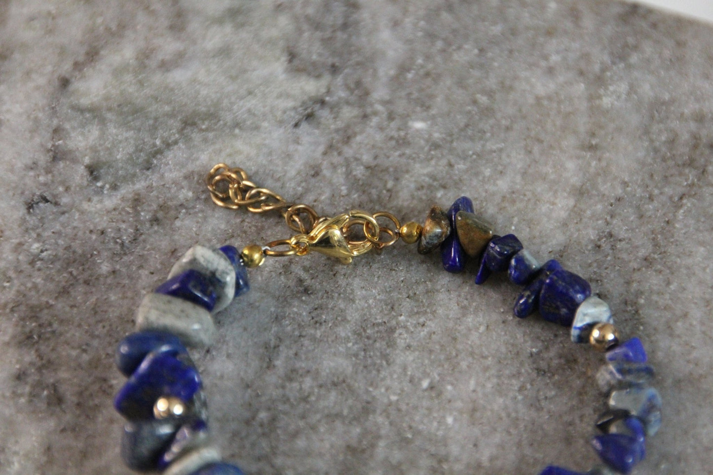 Heilsteinarmband Lapislazuli - Flow of Passion