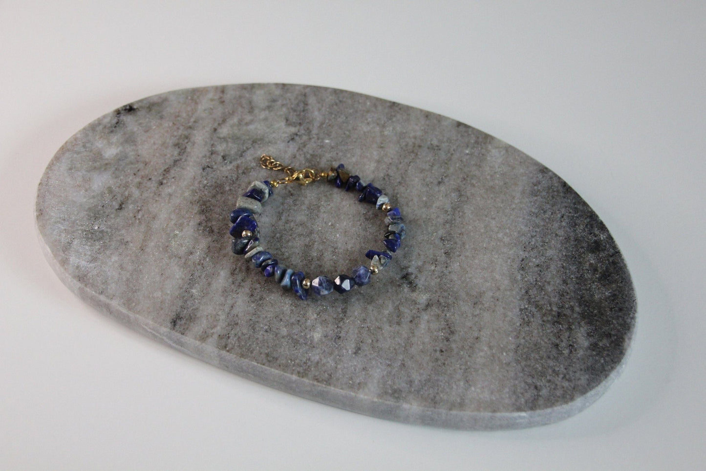Heilsteinarmband Lapislazuli - Flow of Passion