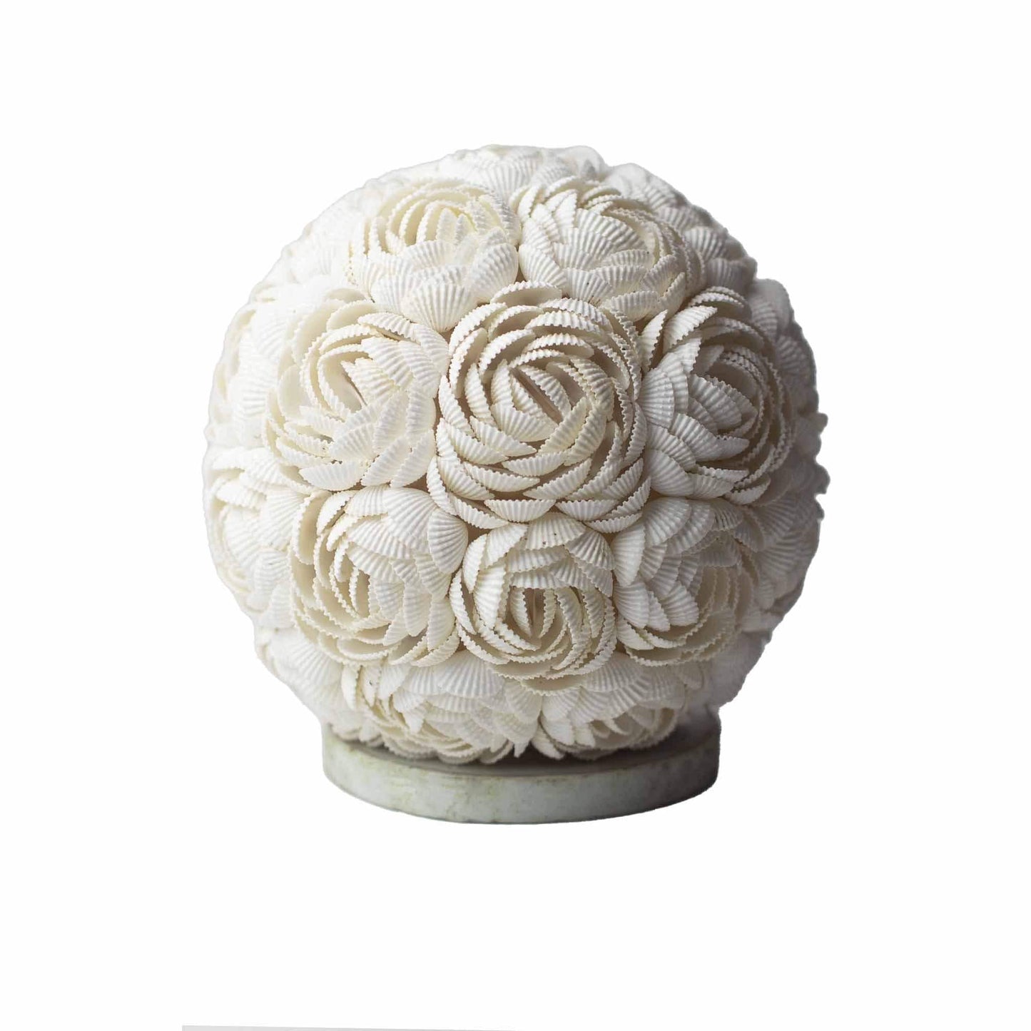 Boho Muschellampe Rose rund“ | 15cm & 20cm