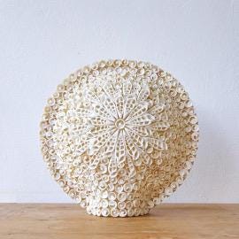 Boho Muschellampe 30cm