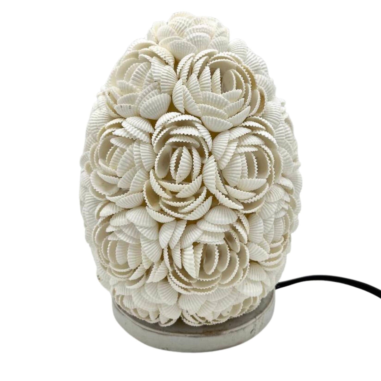 Boho Muschellampe Rose Oval“ | 15cm & 20cm