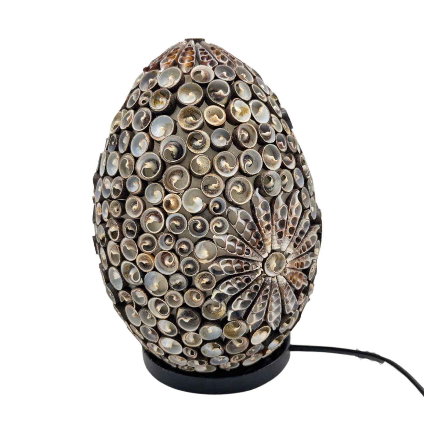 Boho Muschellampe oval 15cm & 20cm