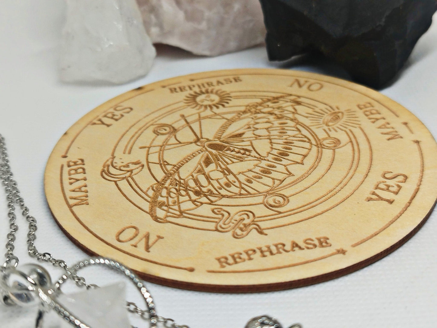 Merkaba - Pendel aus Bergkristall - Flow of Passion