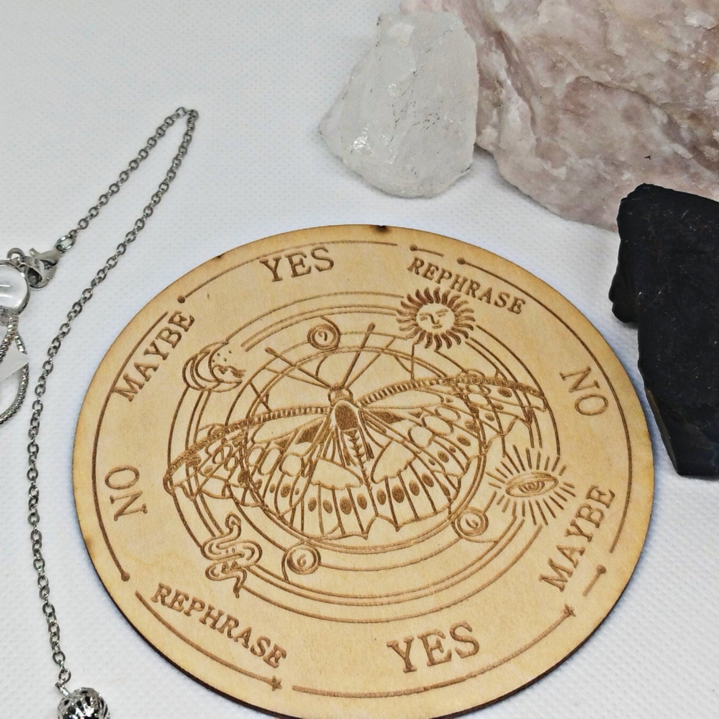 Merkaba - Pendel aus Bergkristall - Flow of Passion