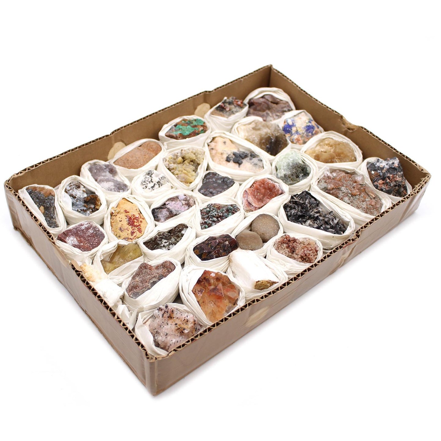 Mineralien - unbearbeitete Rohsteine - etwa 24 Teile, 3Kg - Flow of Passion