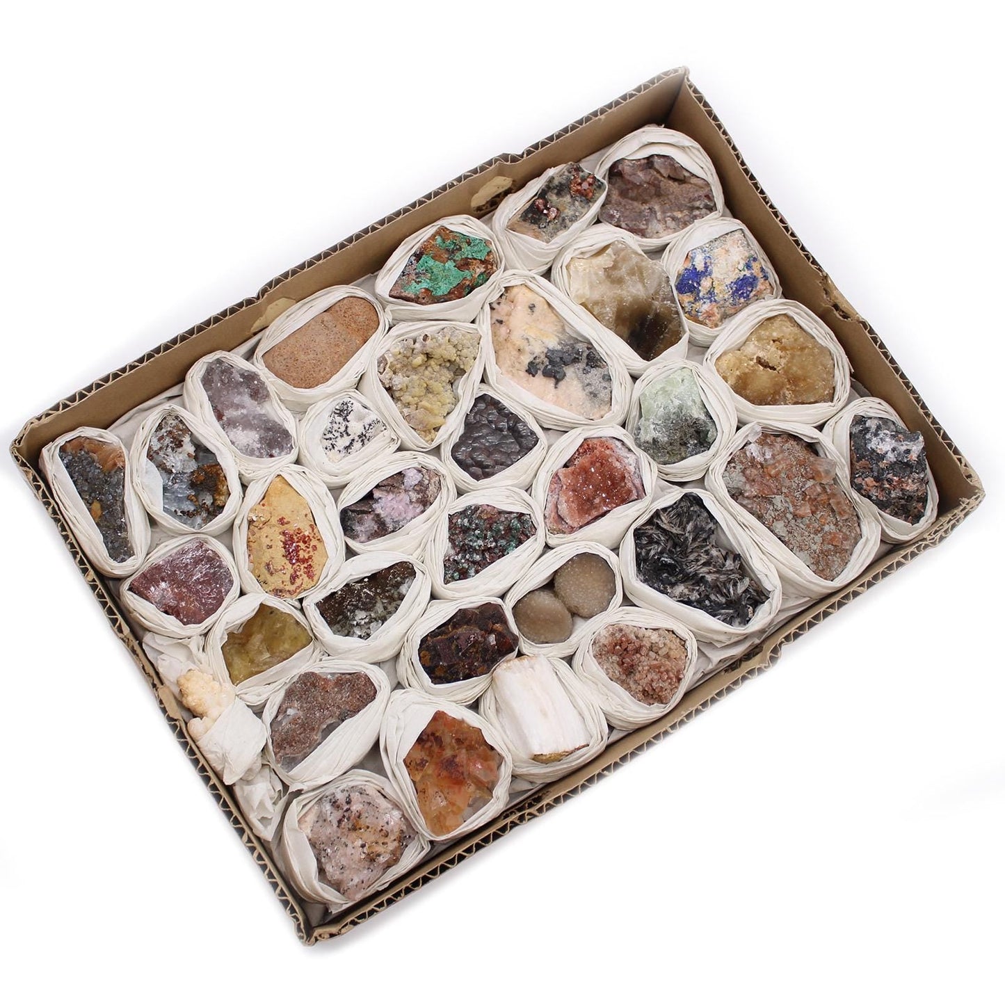 Mineralien - unbearbeitete Rohsteine - etwa 24 Teile, 3Kg - Flow of Passion