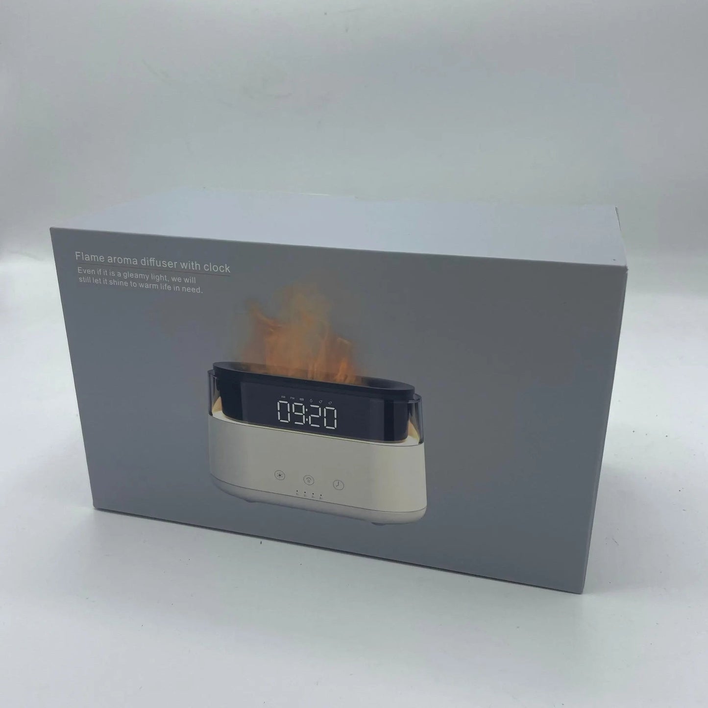 Moderner Aromadiffuser mit LED - Uhr, Aromatherapie, diffuser für ätherische Öle - Flow of PassionAromatherapie