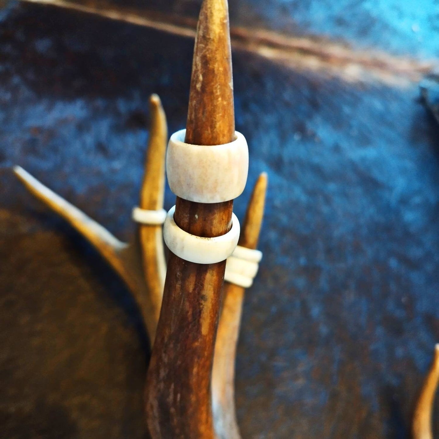 Ringe aus Hirschgeweih - Flow of Passion