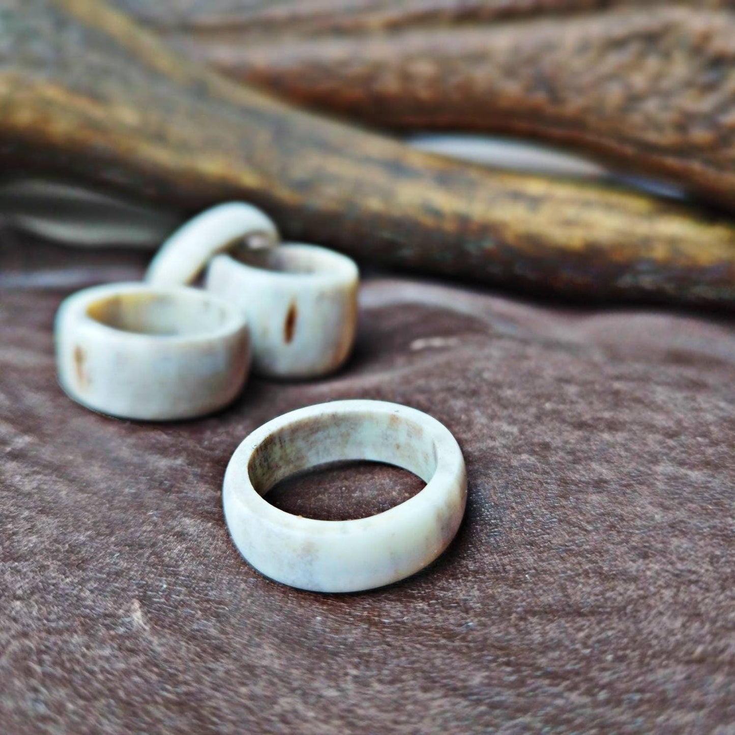Ringe aus Hirschgeweih - Flow of Passion
