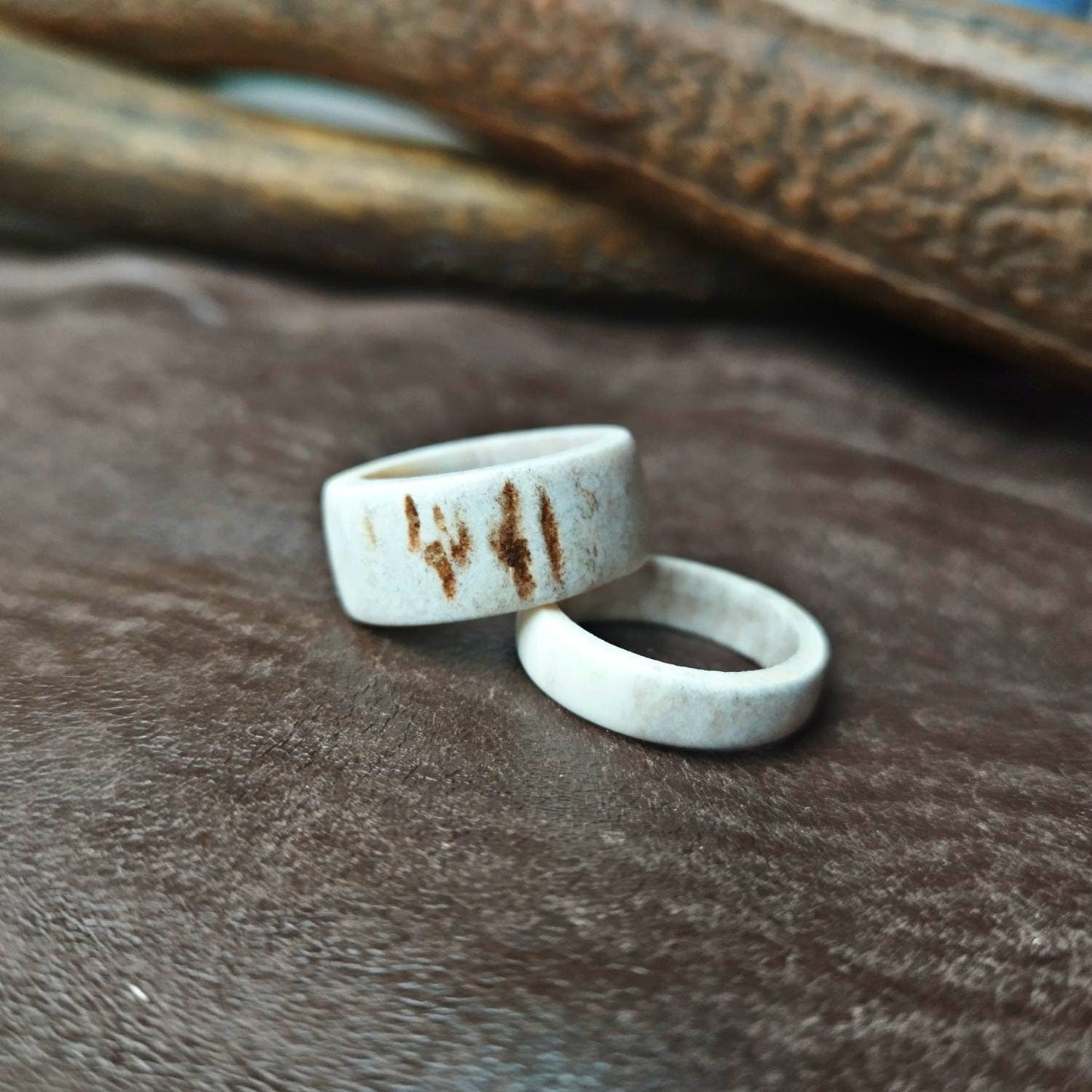 Ringe aus Hirschgeweih - Flow of Passion
