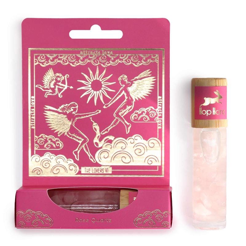 Roll - Ons mit Ätherischen Ölen und Kristallen im Tarot - Thema, 10ml - Flow of Passion