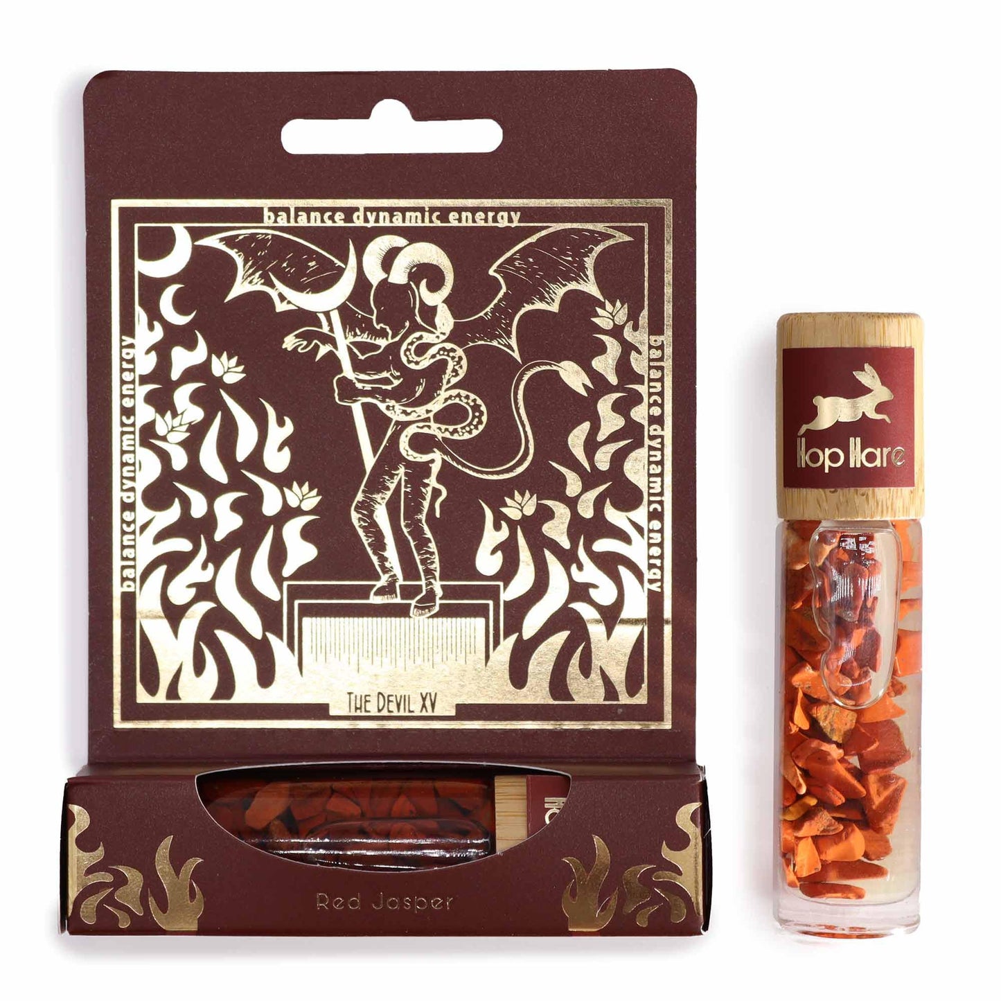 Roll - Ons mit Ätherischen Ölen und Kristallen im Tarot - Thema, 10ml - Flow of Passion