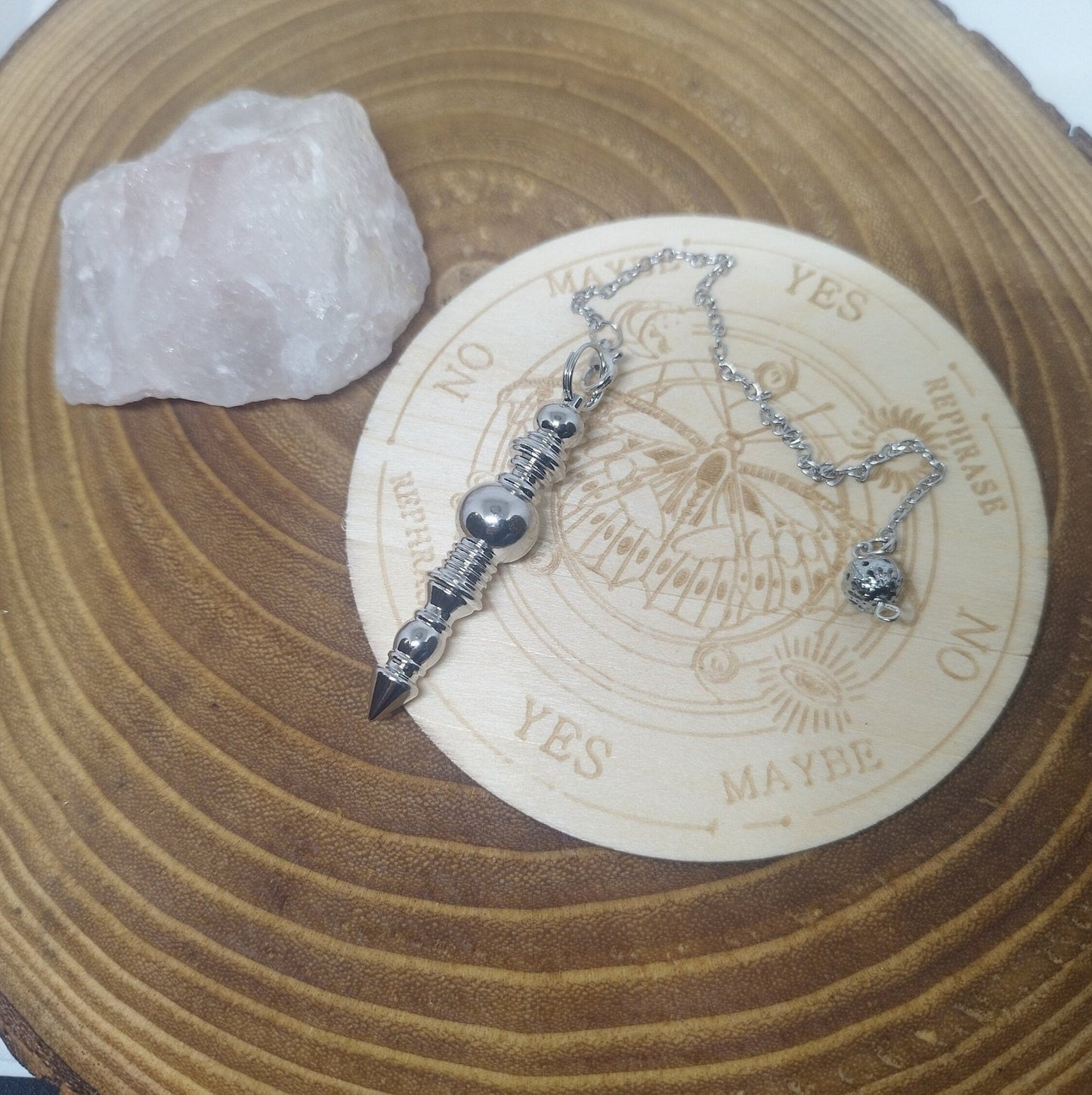 Set aus Pendel und kleinem Pendelbrettchen - Flow of Passion