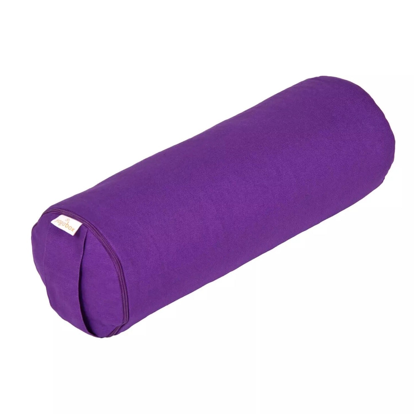 yoga-mini-bolster-nackenrolle-basic-lila-buchweizenschalen-38-x-15-x-15-cm-435927 - Flow of Passion