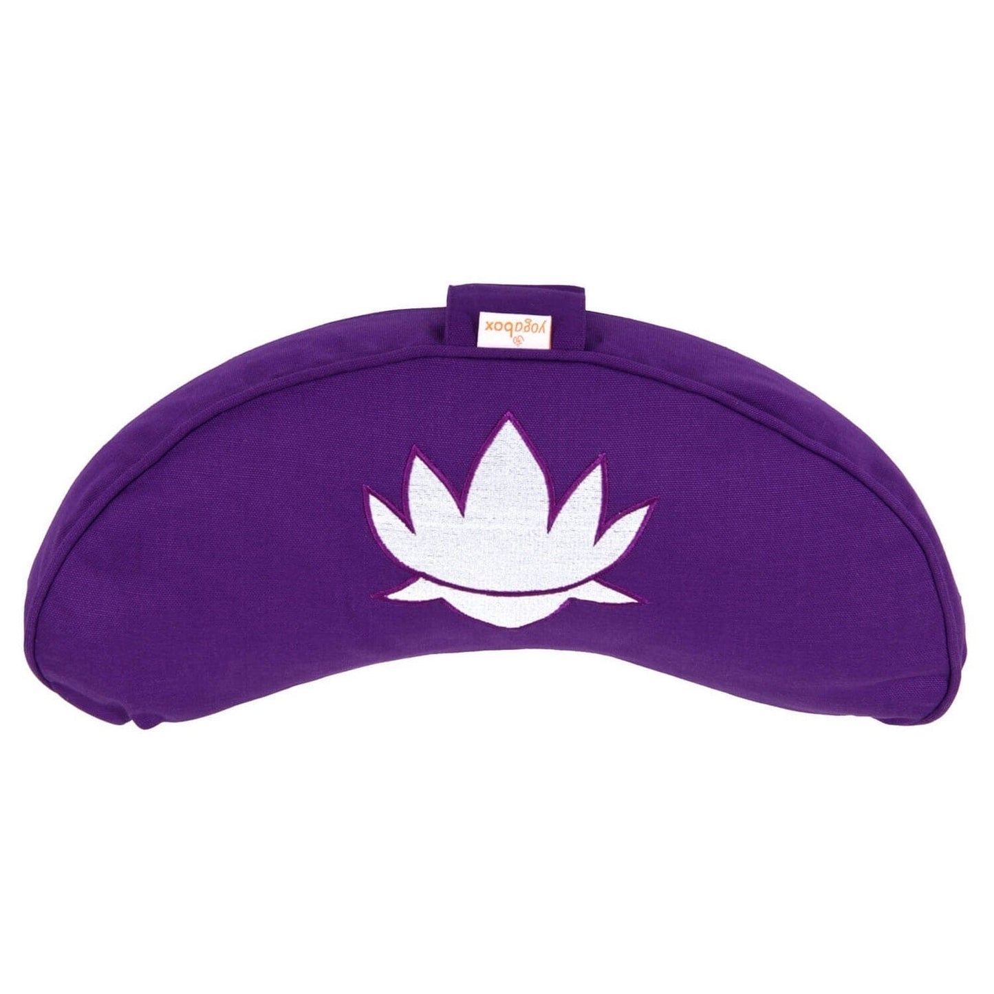 yogakissen-halbmond-basic-lotus-stick-weiss-440024 - Flow of Passion