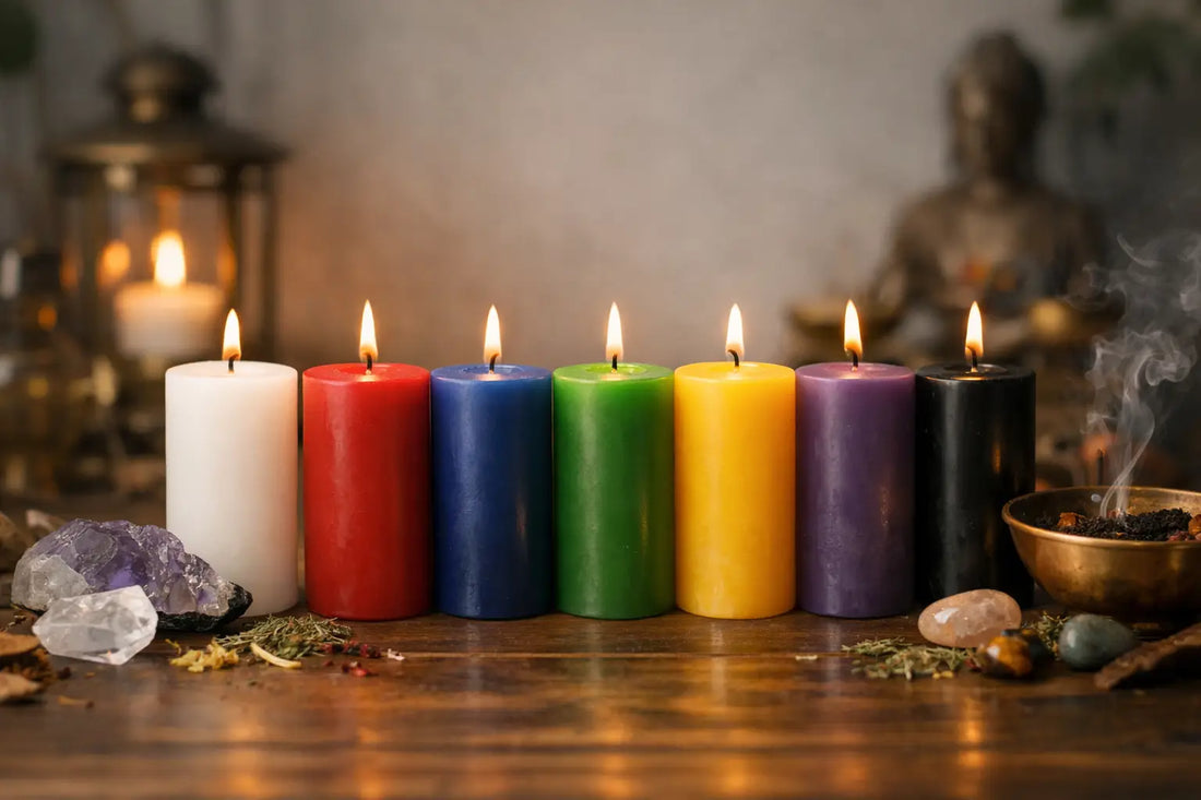 Ritualkerzen Farben Bedeutung verstehen