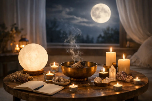 Vollmond Ritual zuhause - so wird es stimmig