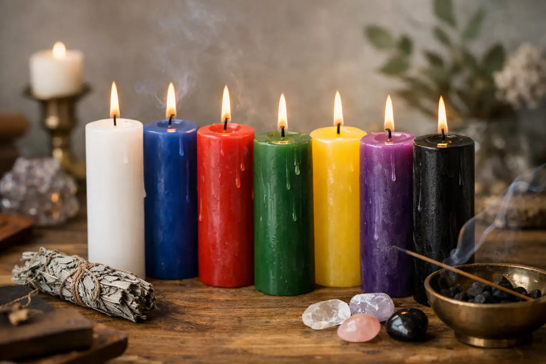 Ritualkerzen: Bedeutung der Farben