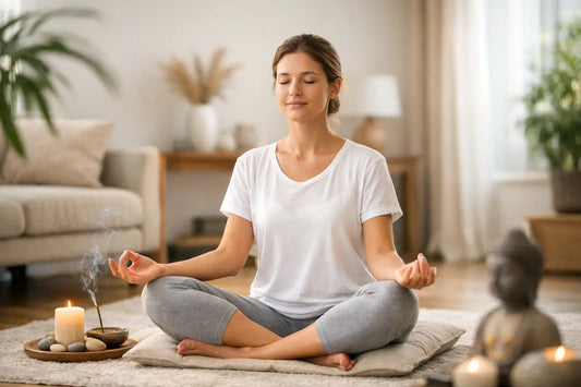 Meditation zuhause anfangen - 9 sanfte Tipps
