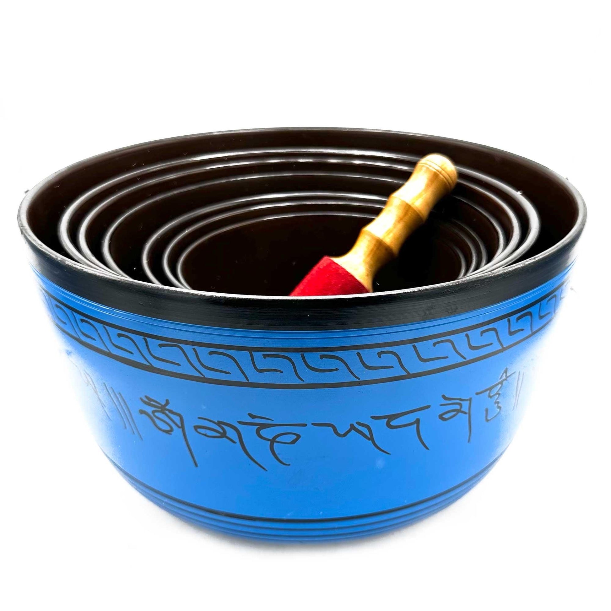 7 - teiliges Klangschalen - Set XXL - Chakren 19,5cm - 35cm - Flow of PassionKlangschalen