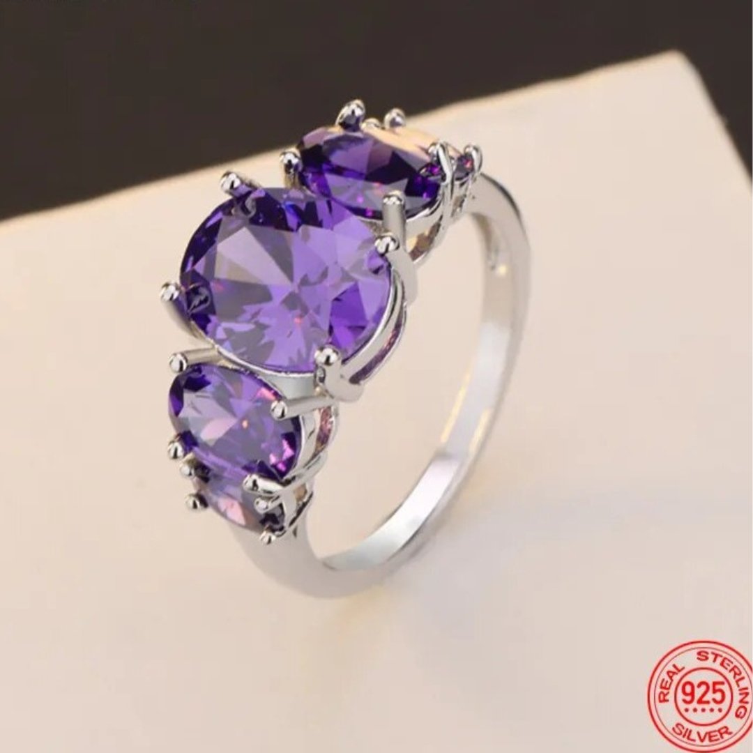 925-sterling-silber-amethyst-ring-elegante-schmuckgeschenke-fur-frauen-270434 - Flow of Passion
