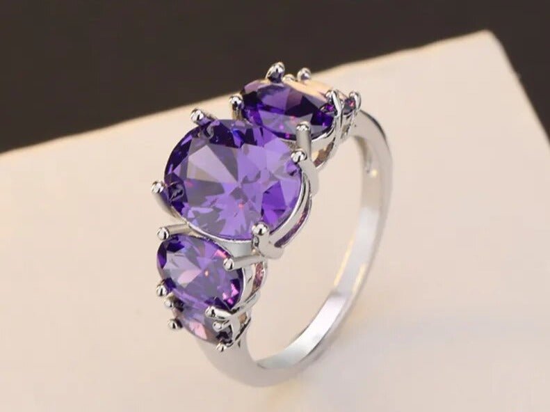 925-sterling-silber-amethyst-ring-elegante-schmuckgeschenke-fur-frauen-326781 - Flow of Passion