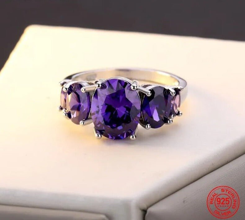 925-sterling-silber-amethyst-ring-elegante-schmuckgeschenke-fur-frauen-761216 - Flow of Passion