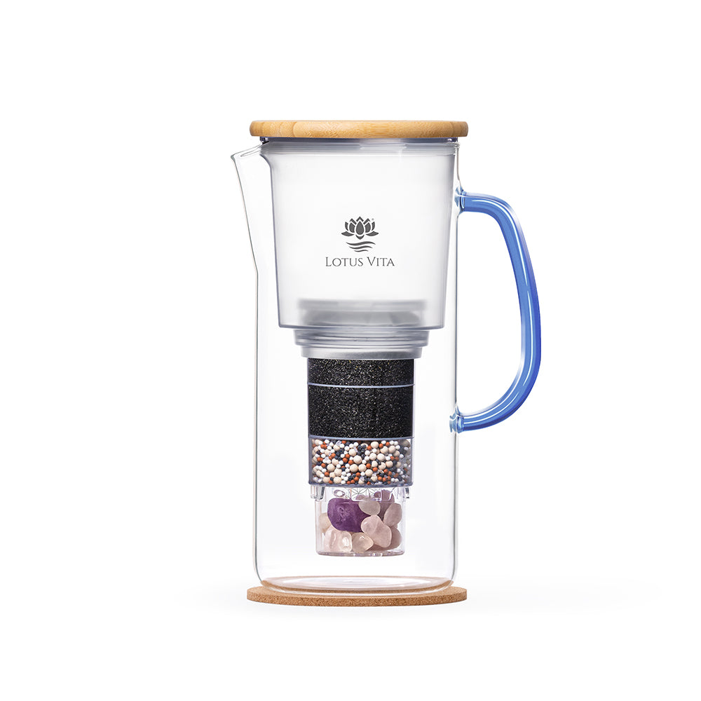 Lotus Vita - Glas-Filterkanne - ENYA - 1,4L