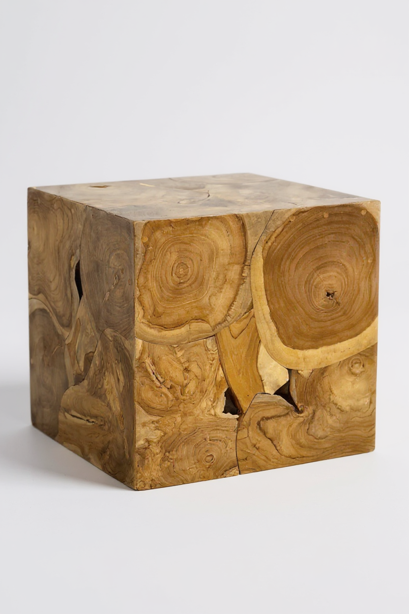 FaHome-015_Holzmosaik_Beistelltisch_-_Couchtisch_Nachttisch_Pflanzenhocker_Hocker_-_Handgefertigt_-_40_60x40x40_cm_1 - Flow of Passion
