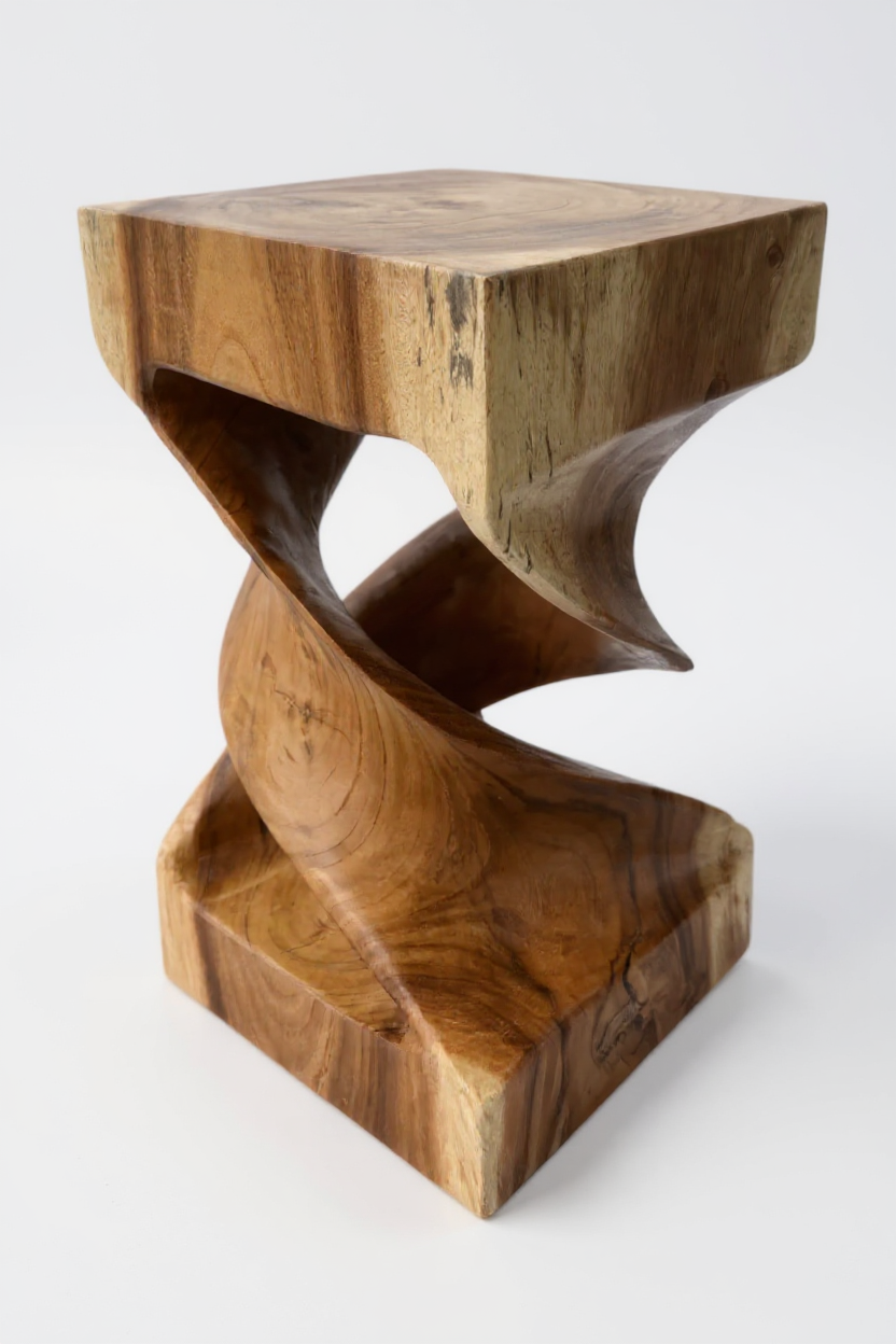 FaHome-Holz-Beistelltisch-Holzhocker-Couchtisch-Handgefertigt-Gedreht-aus-massivem-Suarholz-50x28x28-cm-43218481676632 - Flow of Passion