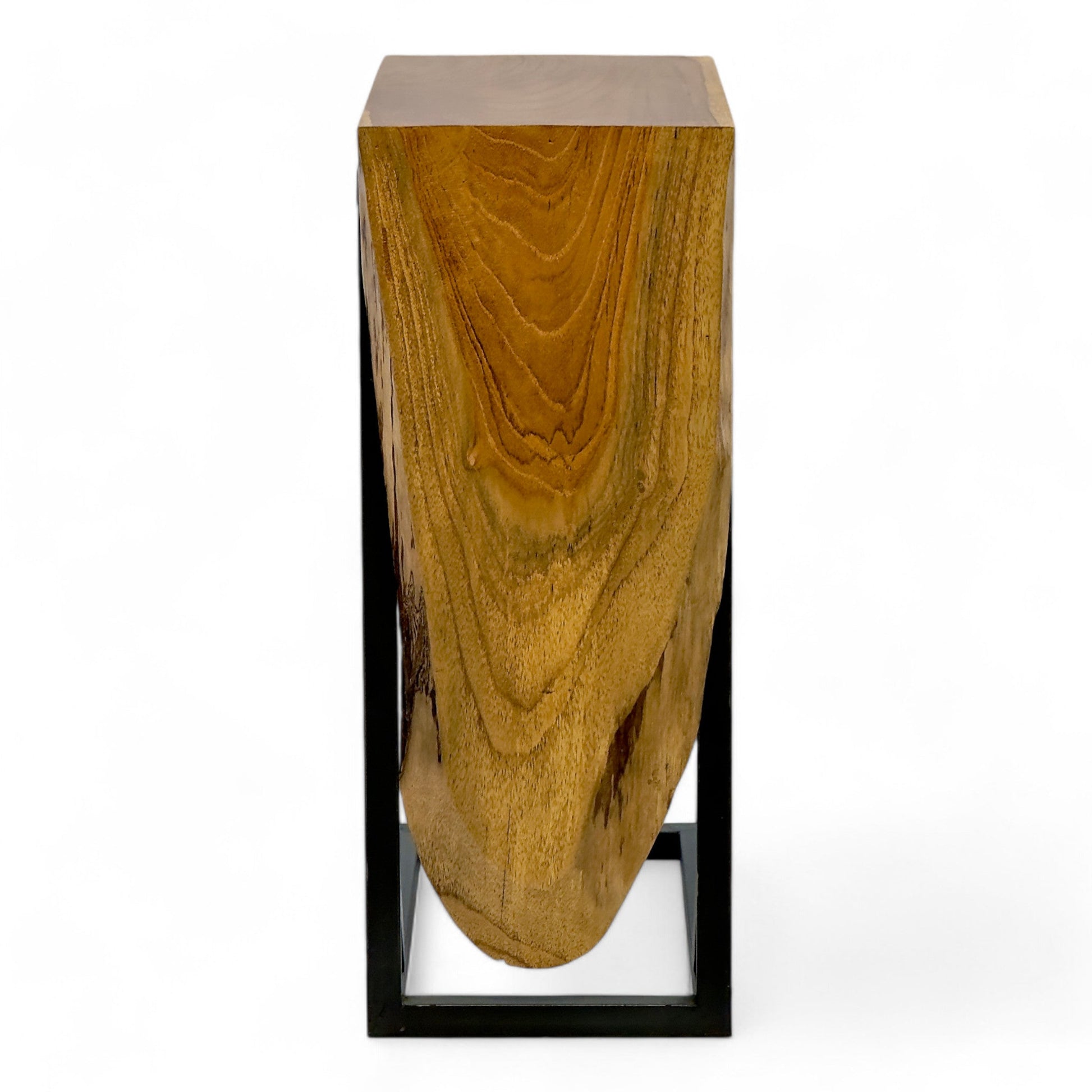 FaHome-Multifunktionaler-Beistelltisch-Couchtisch-Ablagetisch-C-Frame-Teakholz-50x40x20-cm-50412734677336 - Flow of Passion