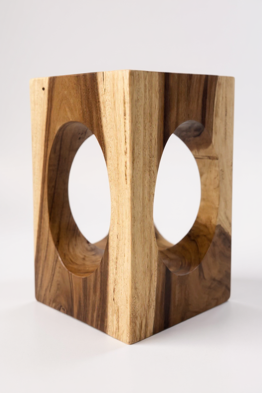 Fahome-086_Beistelltisch_O_Wuerfel_massiv_Holz_6 - Flow of Passion
