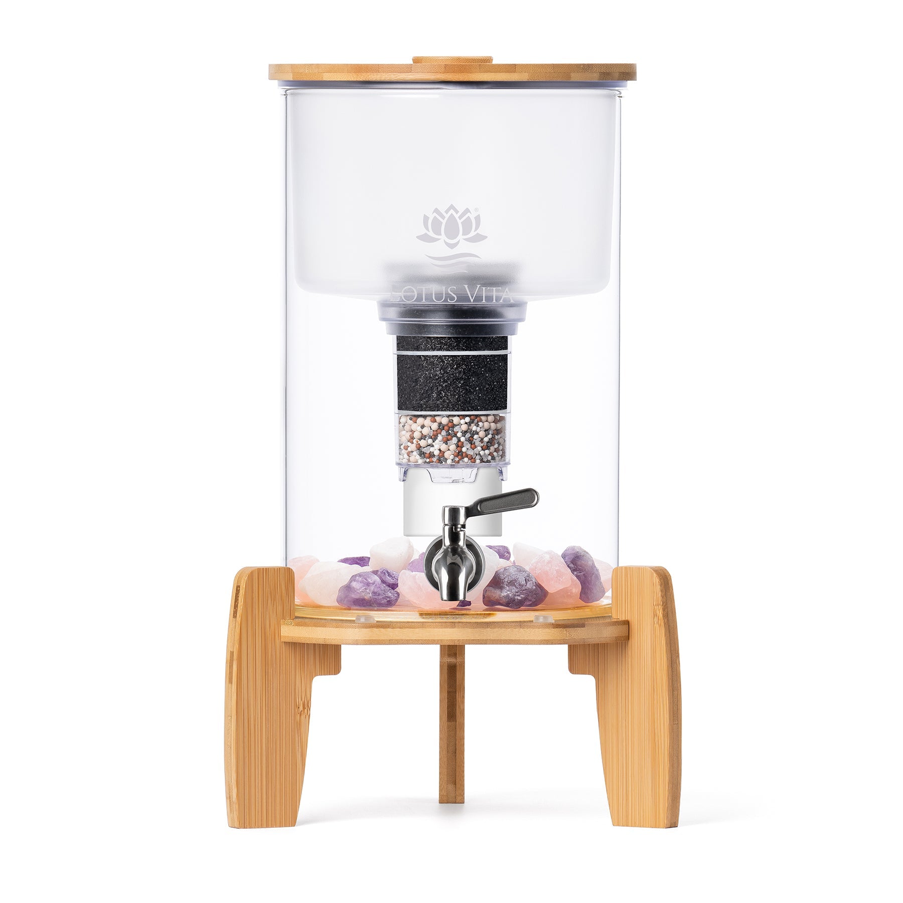 Lotus-Vita_KIARA_Glas-Wasserspender-Natura_4L_ohne-Mantel - Flow of Passion