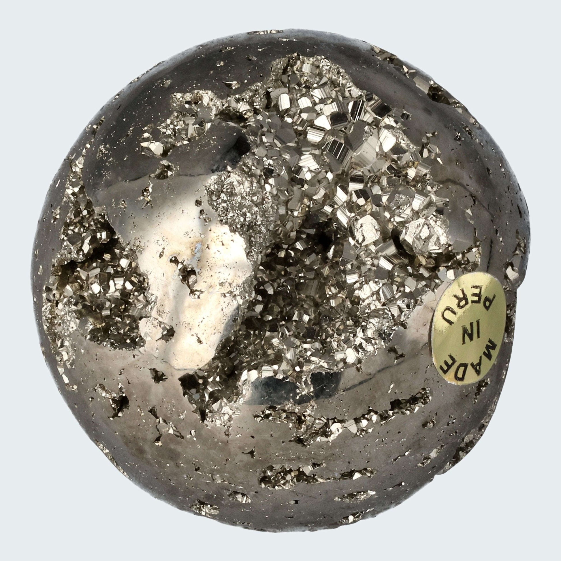 Pyrit-Druzy-Kugeln-aus-Hu-nuco-Peru-_1 - Flow of Passion