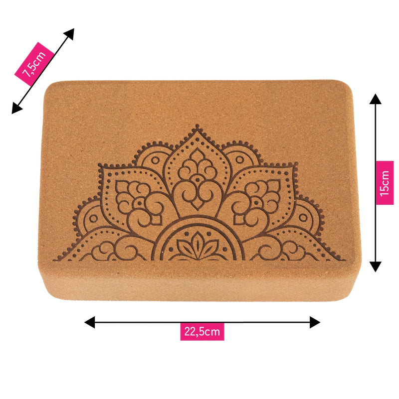 YogablockausKorkMandalamittlereGroesse_556e6e5d-531d-4152-9bff-16b04ae8ca16 - Flow of Passion