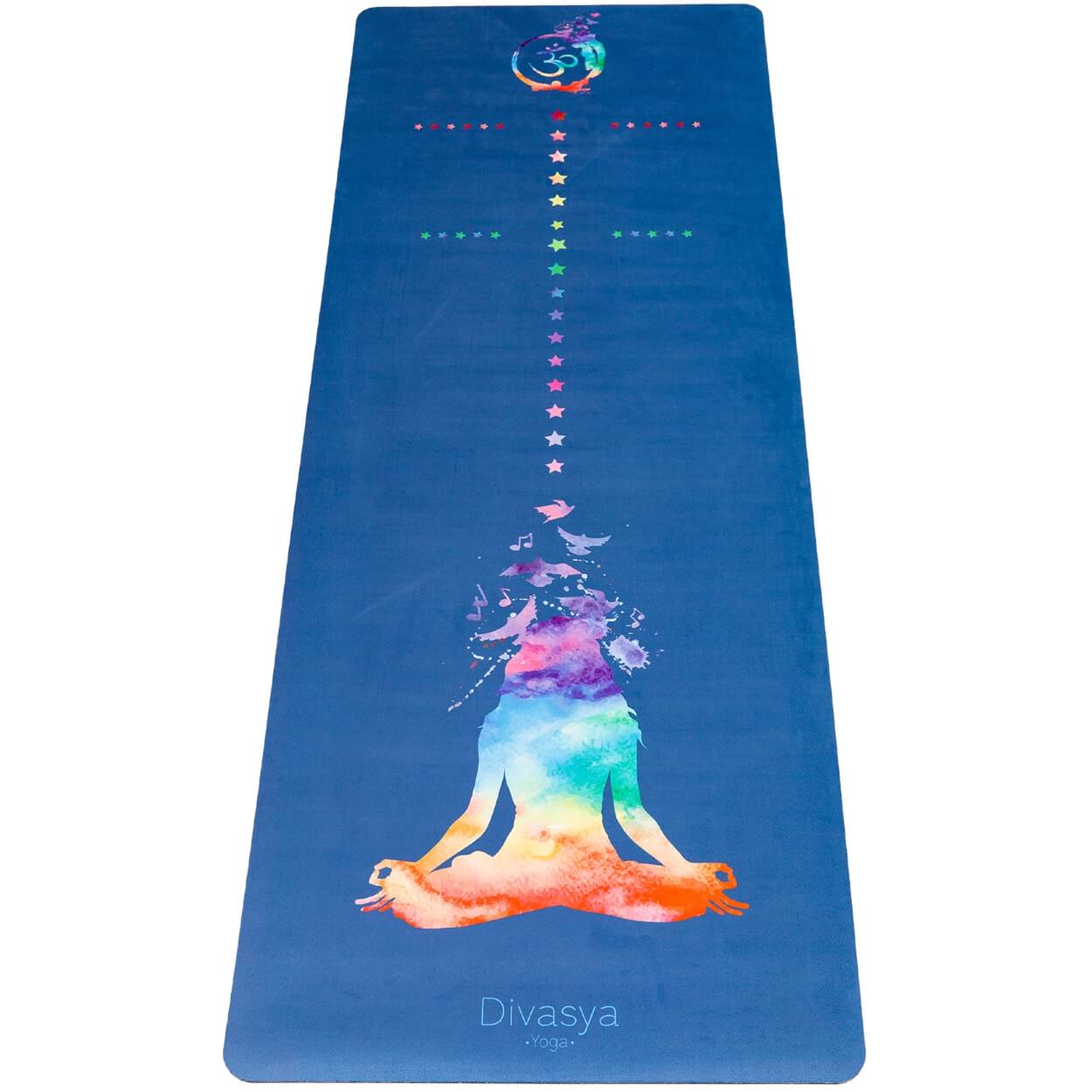 YogamatteNaturkautschukRainbowYogiBlau0015_6533d257-f6d4-4cce-8ff5-356796c0421c - Flow of Passion