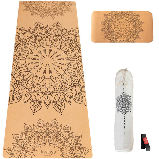 Yogamatte_Kork_Set_mit_Yoga_Pad0010 - Flow of Passion