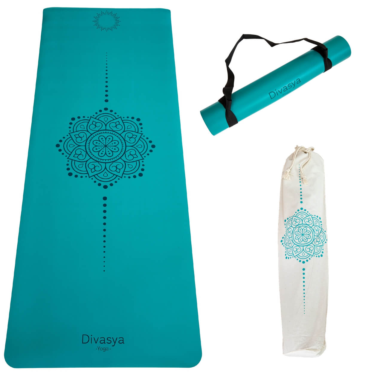 YogamattenausNaturkautschukrutschfestMandalaMusternachhaltigmitTragegurt0050_3534c0db-c8c8-405c-aa65-10ee931fc460 - Flow of Passion