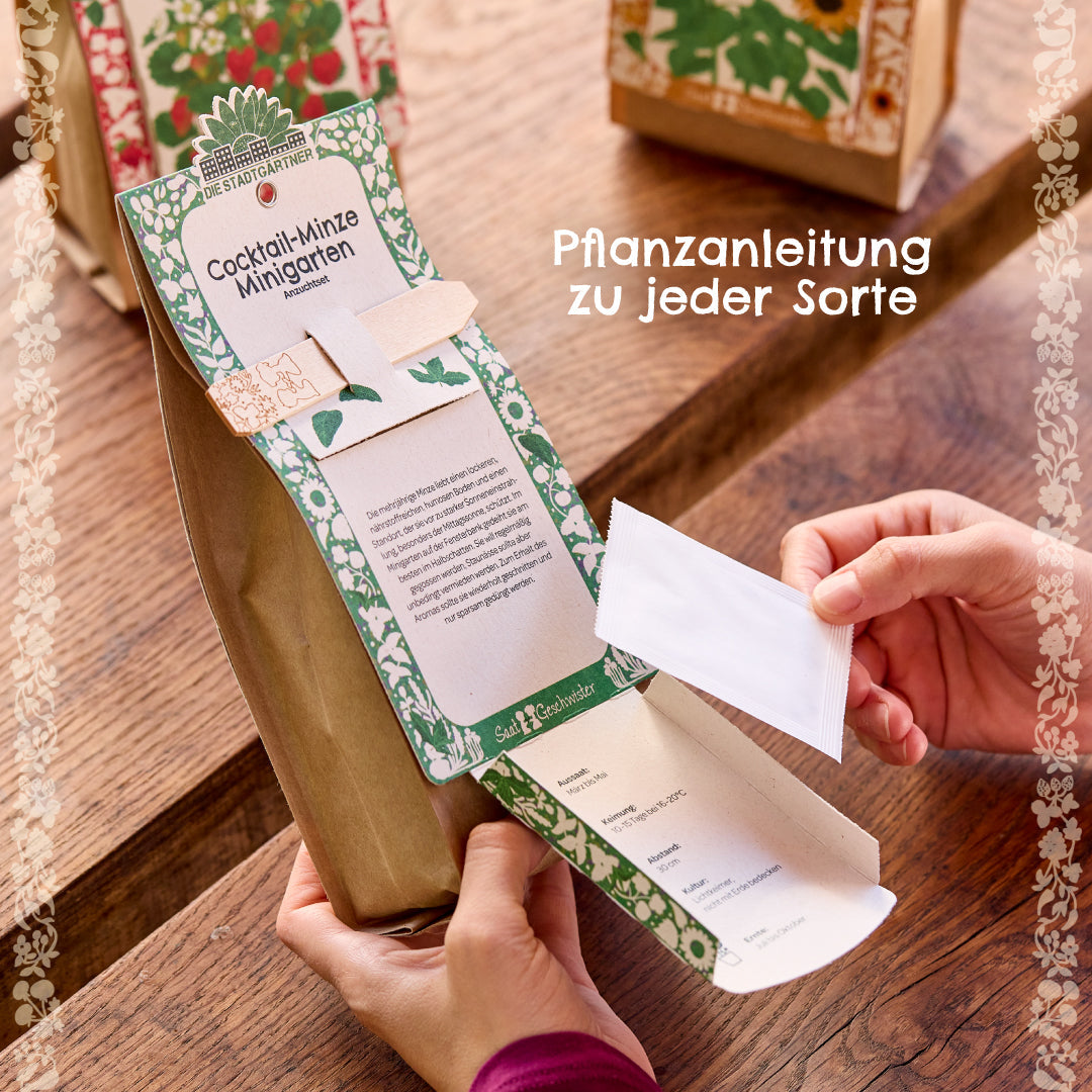 Anzuchtset – Minigarten BIO-Wildtomate