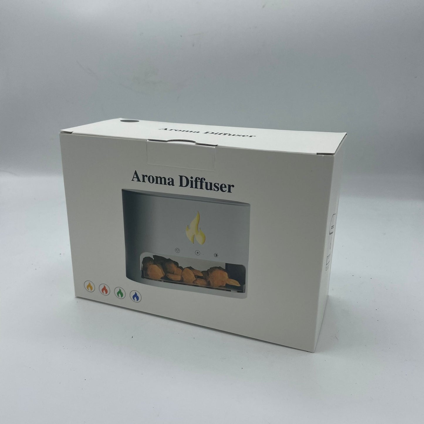 Himalaya-Salz Aroma-Diffuser mit Flammen-Effekt und USB-C.