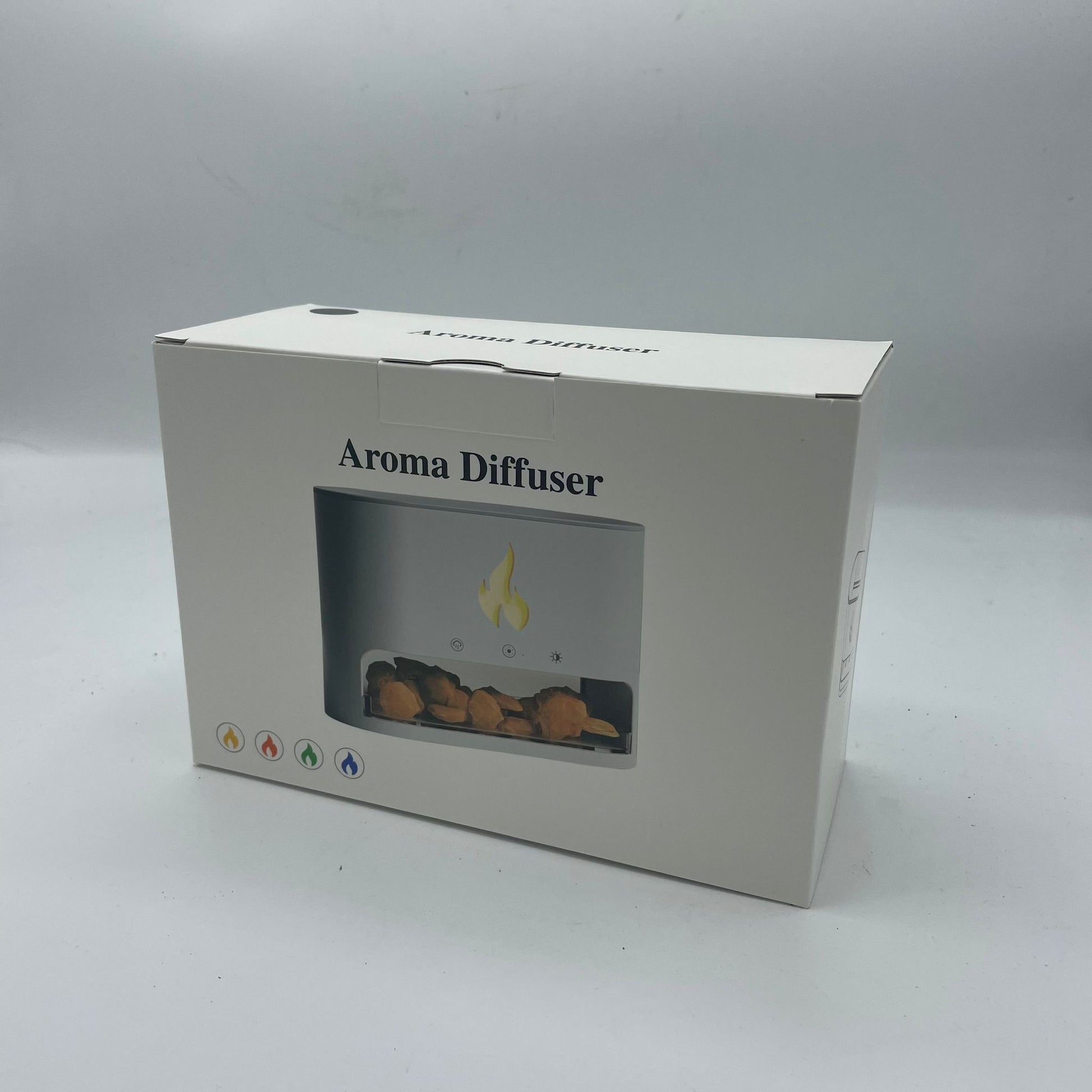 Himalaya-Salz Aroma-Diffuser mit Flammen-Effekt und USB-C.