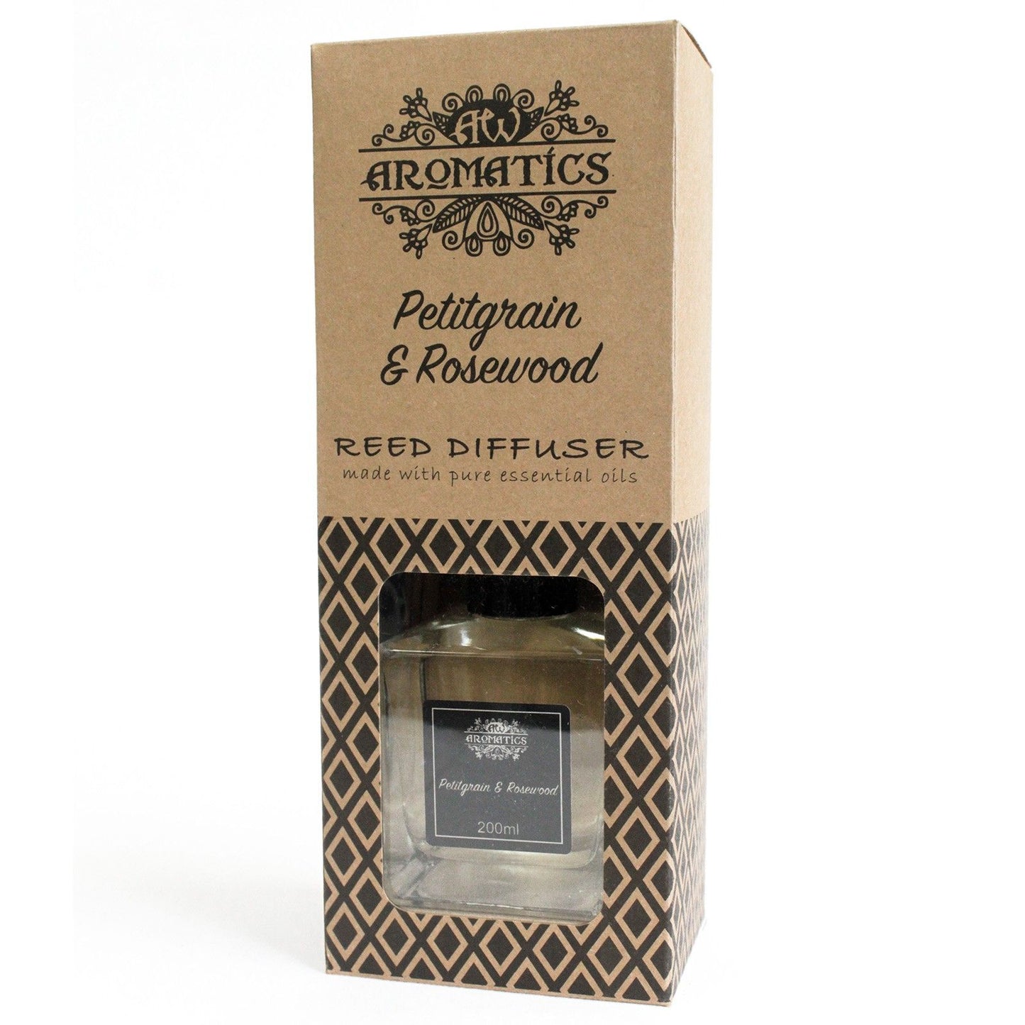 200ml Raumduft aus natürlichen ätherischen Ölen - Petitgrain & Rosewood